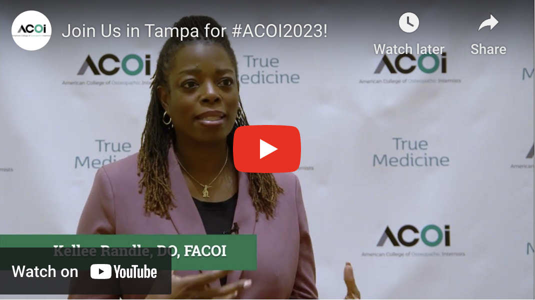 ACOI 2023 Convention American College of Osteopathic Internists